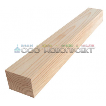 БРК-02. Брусок (Ель, сосна) 25х50х3000