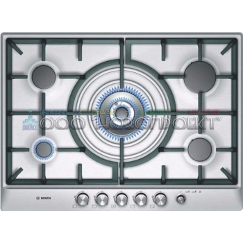 Б27-ВП. Газовая варочная панель Bosch PCQ 715 M90E