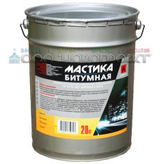 СУХС-02. Мастика битумная AquaMast МБХ 18 кг