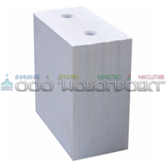 ПЗГ-11. Блок силикатный пазогребневый стеновой полнотелый 373/250/498