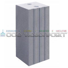 ПЗГ-13. Блок силикатный пазогребневый стеновой полнотелый 248/250/623